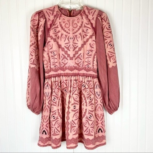 Ulla Johnson Pink Mini Dress - Picture 5 of 8
